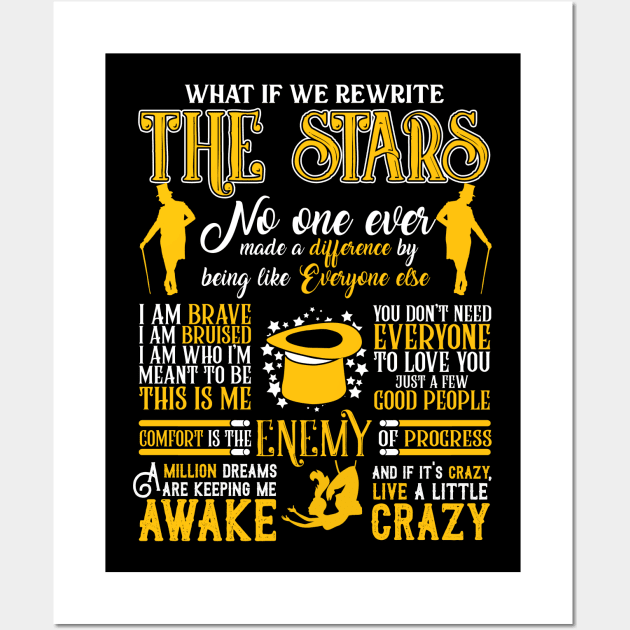 The Greatest Showman Best Quotes Wall Art by KsuAnn